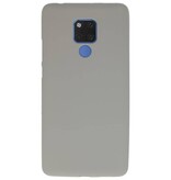 Custodia in TPU a colori per Huawei Mate 20 X Grigio