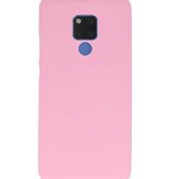 Color TPU Hoesje voor Huawei Mate 20 X Roze