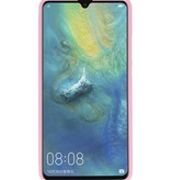 Color TPU Hoesje voor Huawei Mate 20 X Roze