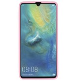Coque TPU Couleur pour Huawei Mate 20 X Rose