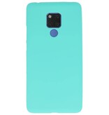 Farve TPU Taske til Huawei Mate 20 X Turkis