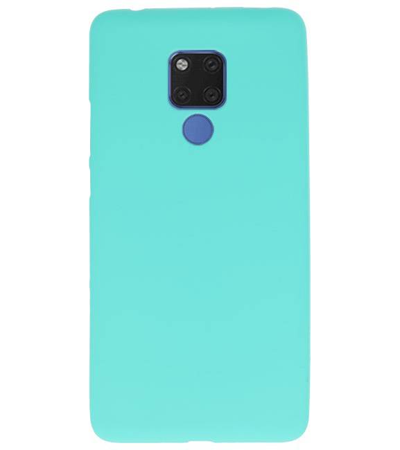 Funda TPU en color para Huawei Mate 20 X Turquesa