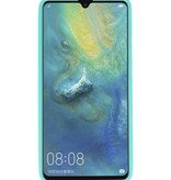 Farve TPU Taske til Huawei Mate 20 X Turkis