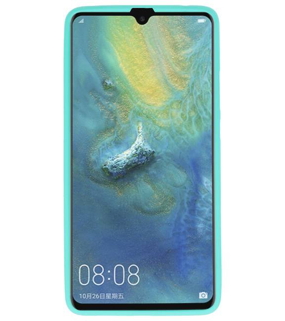 Color TPU Case for Huawei Mate 20 X Turquoise