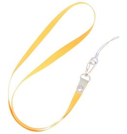 MF Touwtjes Ties for phone cases, whistle or badge Yellow