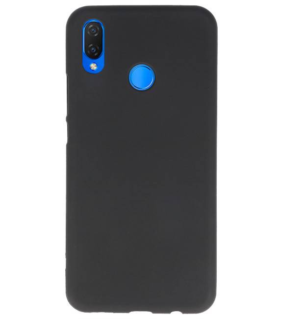 Color TPU Case for Huawei P Smart Plus Black