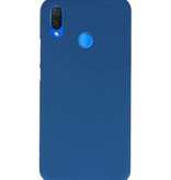 Color TPU Hoesje voor Huawei P Smart Plus Navy