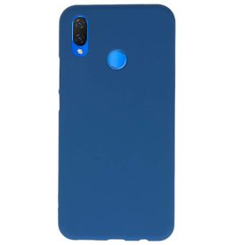 Coque TPU Couleur pour Huawei P Smart Plus Marine