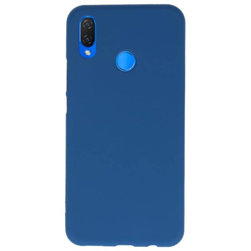 Custodia in TPU a colori per Huawei P Smart Plus Navy