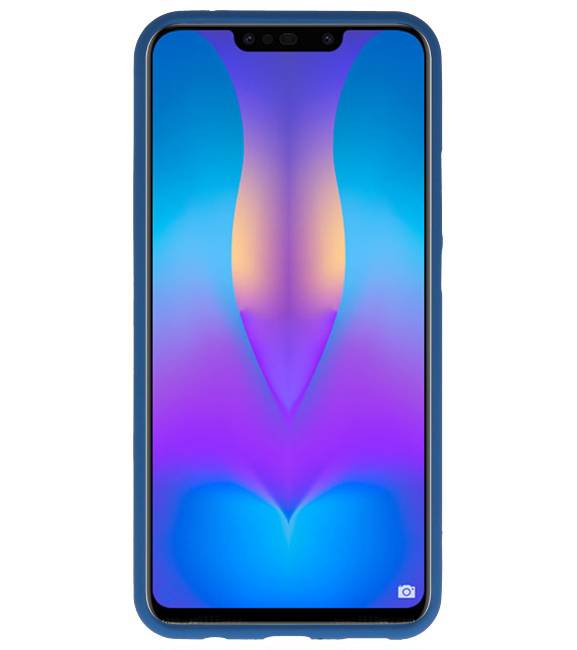 Color TPU Hoesje voor Huawei P Smart Plus Navy