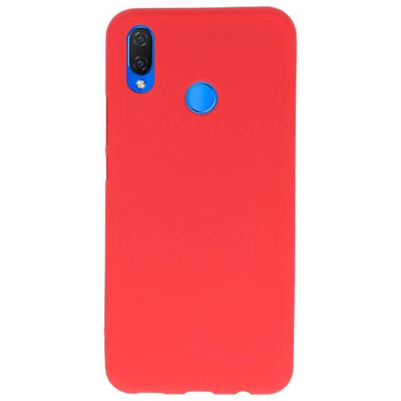 Estuche de TPU en color para Huawei P Smart Plus rojo
