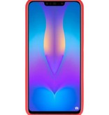 Color TPU Hoesje voor Huawei P Smart Plus Rood