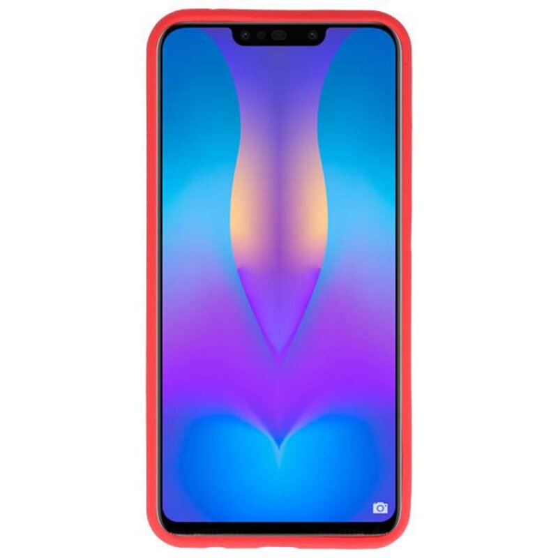 Color TPU Case for Huawei P Smart Plus Red