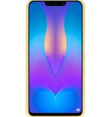 Color TPU Hoesje voor Huawei P Smart Plus Geel