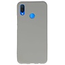 Coque TPU Couleur pour Huawei P Smart Plus Gris