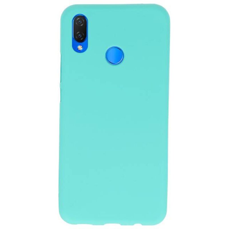 Funda TPU en color para Huawei P Smart Plus turquesa