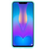 Funda TPU en color para Huawei P Smart Plus turquesa