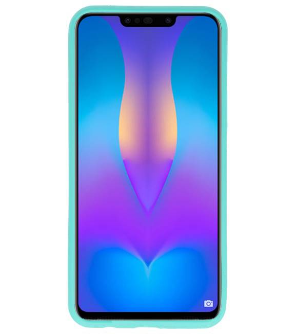 Coque TPU couleur pour Huawei P Smart Plus Turquoise