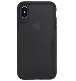 Focus Transparent Hard Cases für iPhone XS Max Schwarz