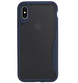 Focus Transparent Hard Cases für iPhone XS Navy Navy