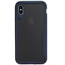 Focus Transparant Hard Cases voor iPhone XS Navy Navy