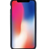 Focus Transparent Hard Cases for iPhone XS Navy Navy