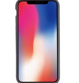 Funda Dura Transparente para iPhone XS Max Gris