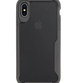 Focus Transparant Hard Cases voor iPhone XS Max Grijs