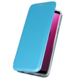 Etui Folio Slim pour Samsung Galaxy J6 Plus Bleu