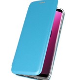 Etui Folio Slim pour Samsung Galaxy J4 Plus Bleu