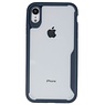 Focus Casi rigidi trasparenti per iPhone XR Navy