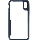 Focus Transparent Hard Cases für iPhone XR Navy