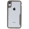 Funda Dura Transparente para iPhone XR Gris