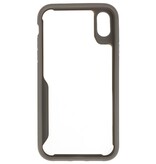 Focus Transparant Hard Cases voor iPhone XR Grijs