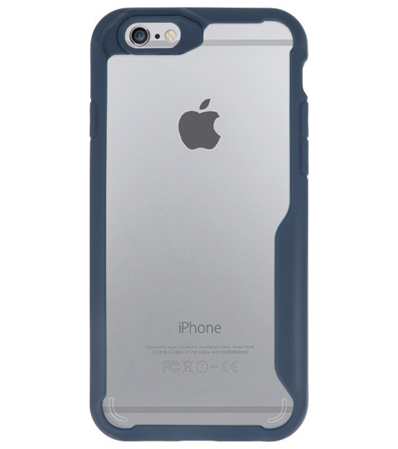 Focus Transparant Hard Cases voor iPhone 6 Navy