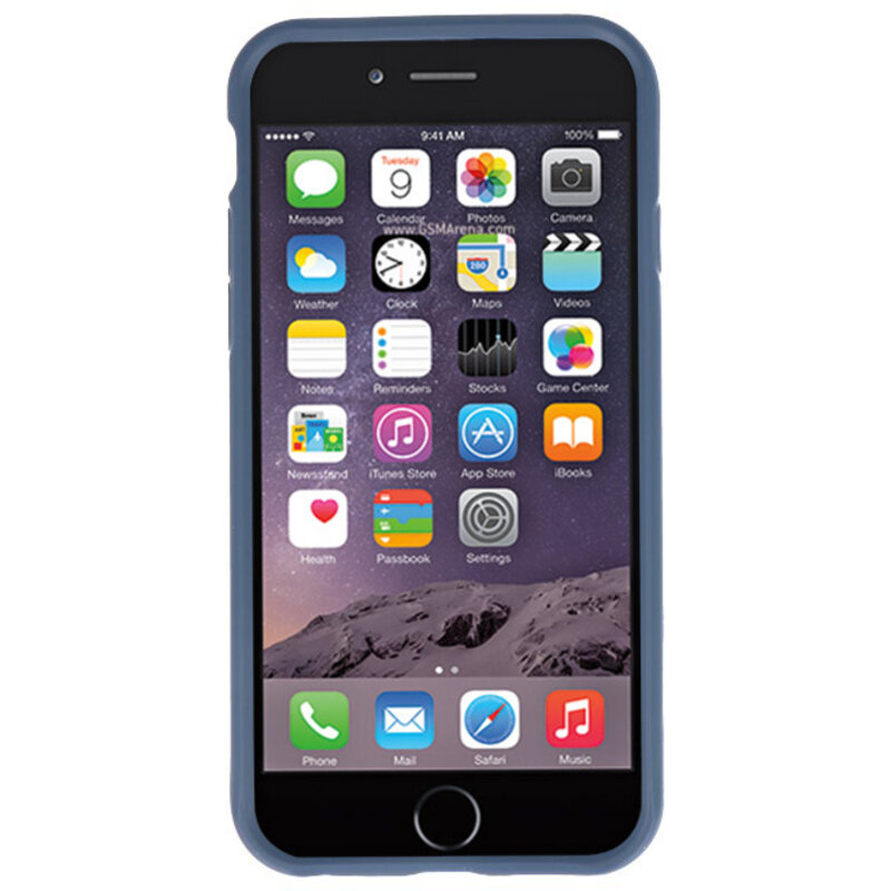 Funda Dura Transparente para iPhone 6 Navy