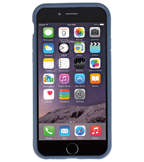 Funda Dura Transparente para iPhone 6 Navy