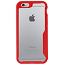 Focus Casi rigidi trasparenti per iPhone 6 rosso