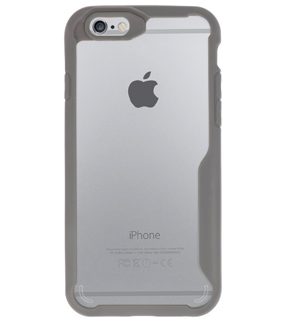 Focus Transparant Hard Cases voor iPhone 6 Grijs
