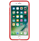 Fokus gennemsigtige hårde kufferter til iPhone 7/8 Plus Red