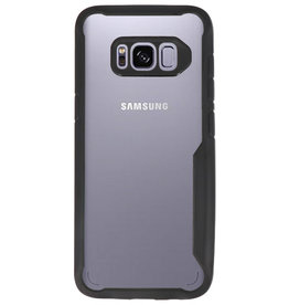 Funda Dura Transparente para Samsung Galaxy S8 Negro