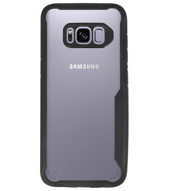Fokus gennemsigtige hårde etuier til Samsung Galaxy S8 Black