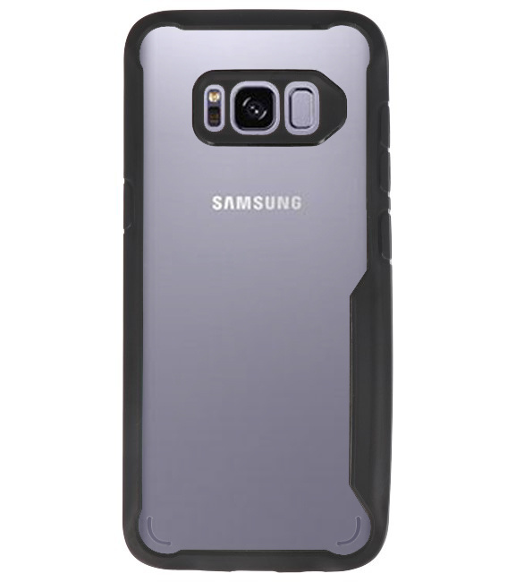 Funda Dura Transparente para Samsung Galaxy S8 Negro