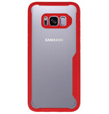 Coques Rigides Transparent Focus pour Samsung Galaxy S8 Rouge