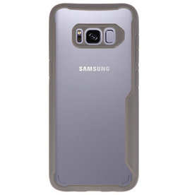 Fokus gennemsigtige hårde etuier til Samsung Galaxy S8 Gray