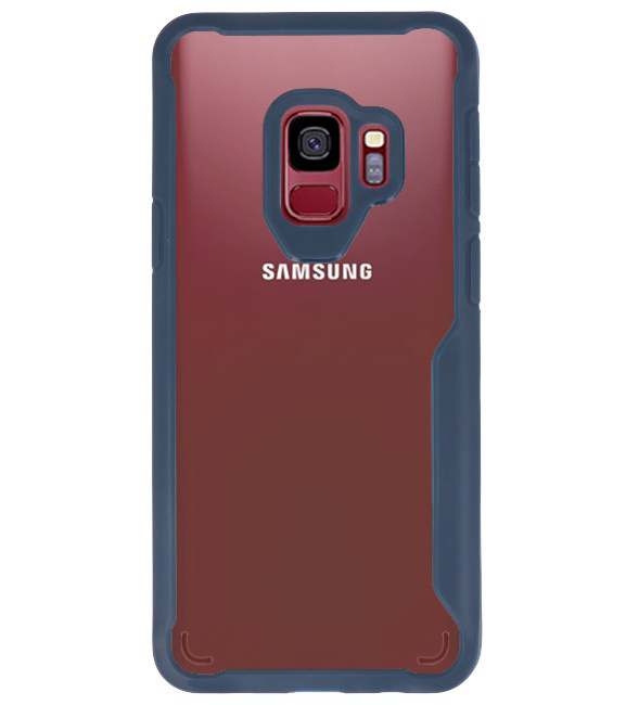 Focus Transparant Hard Cases voor Samsung Galaxy S9 Navy