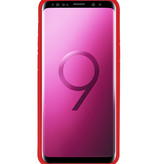 Focus Transparant Hard Cases voor Samsung Galaxy S9 Rood