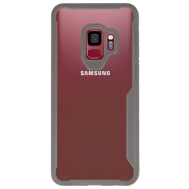 Focus Transparent Hard Cases for Samsung Galaxy S9 Gray