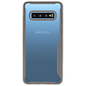 Coques Rigides Transparent Focus pour Samsung Galaxy S10 Gris