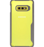 Coques Rigides Transparent Focus pour Samsung Galaxy S10e Gris